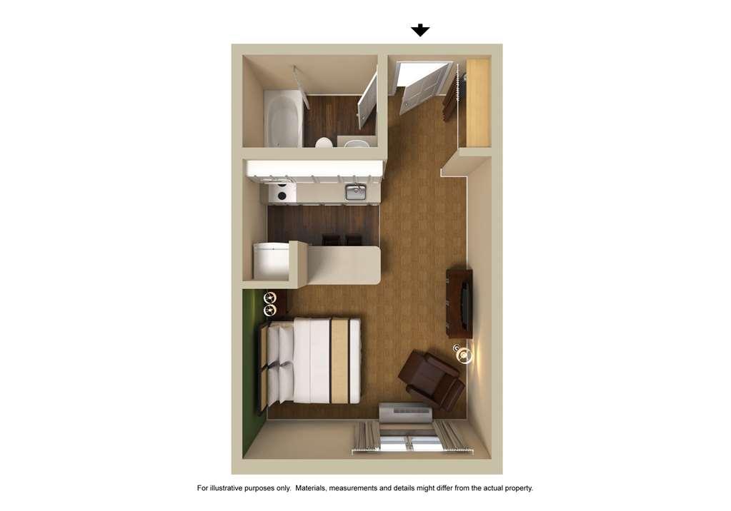 Extended Stay America Select Suites - Chicago - Rolling Meadows Rom bilde